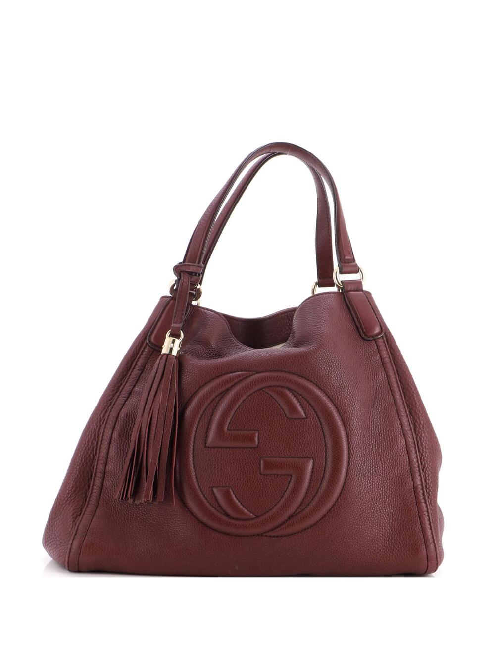 Gucci Soho Shoulder Bag Leather Medium #366117G17B